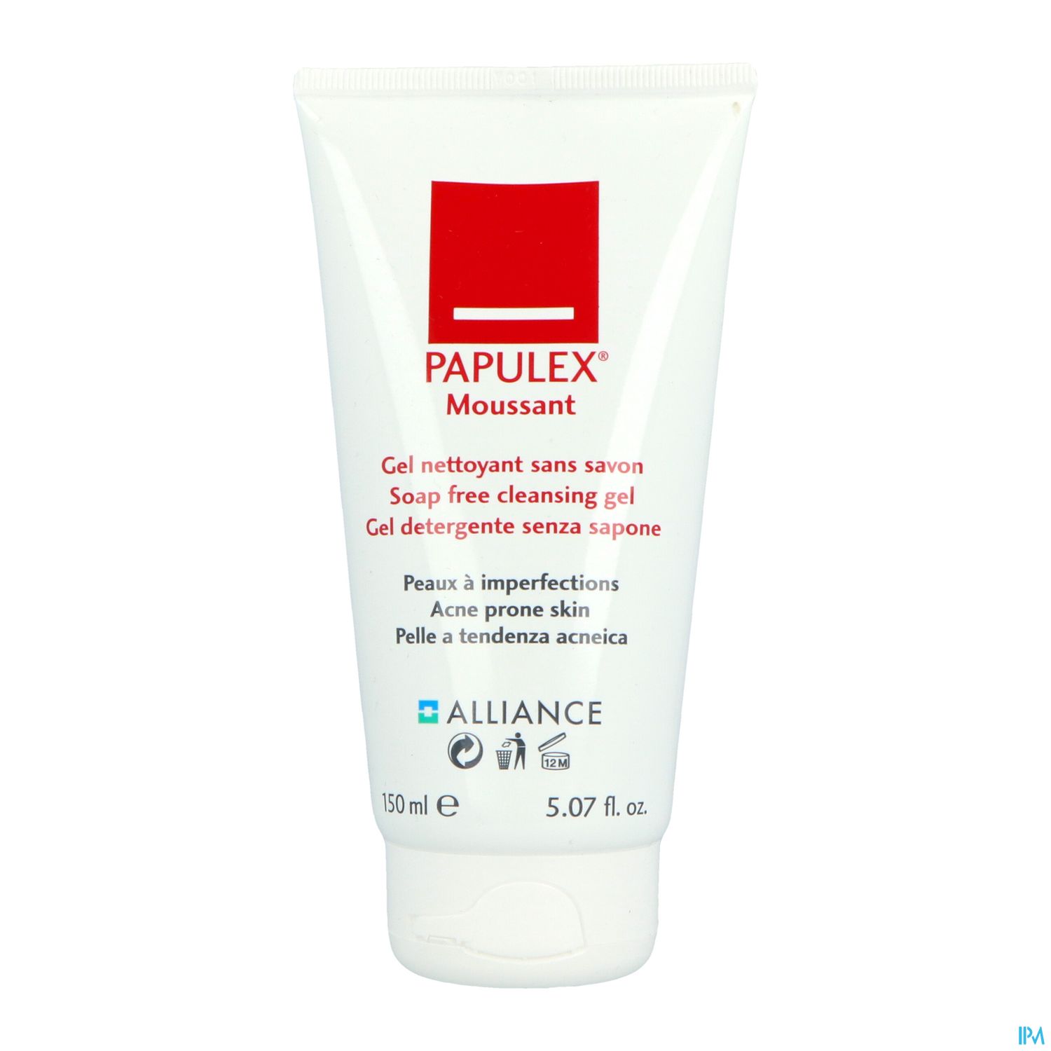 Papulex Moussant Gel Nettoyant 150ml