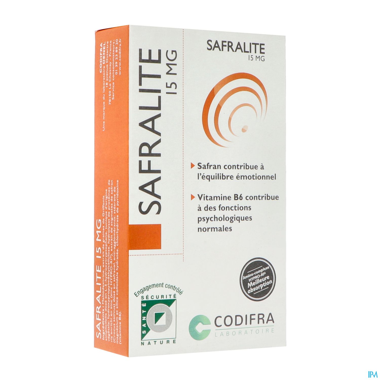 Safralite 15mg Gelule 28