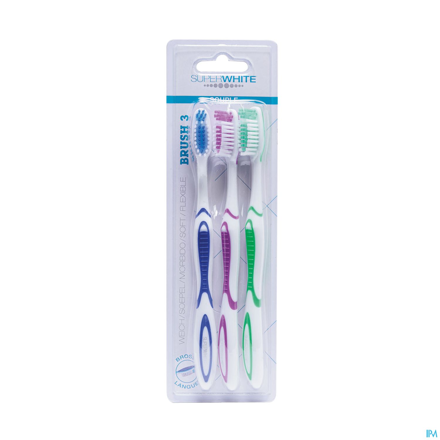 BDEN SUPERWHITE BRUSH 3 MEDIUM