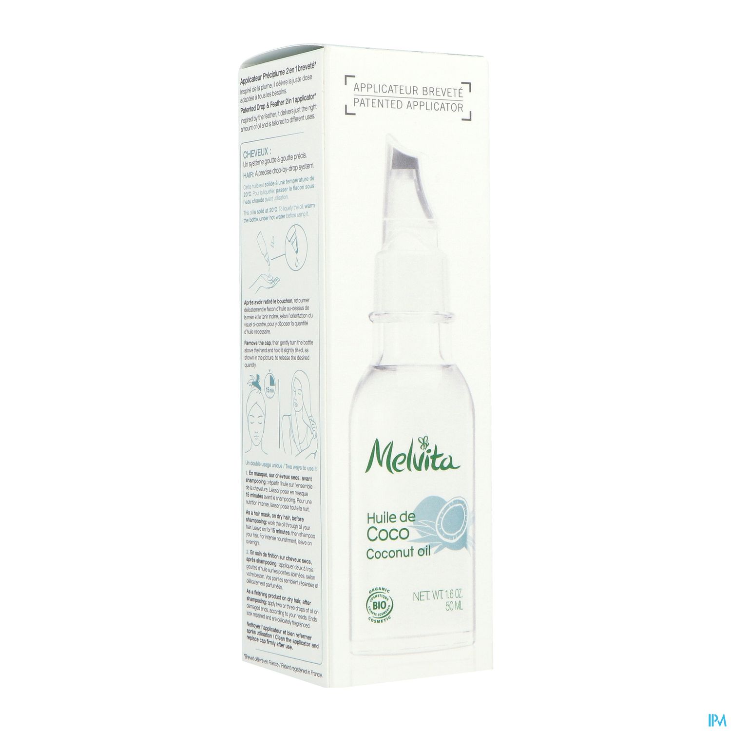 MELVITA HLE DE COCO 50ML
