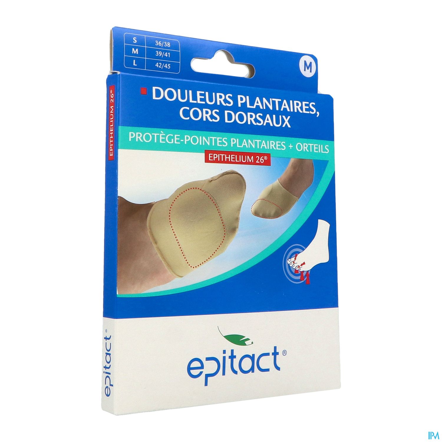Epitact Protege Pointes Orteils Mart M P39/41 X2