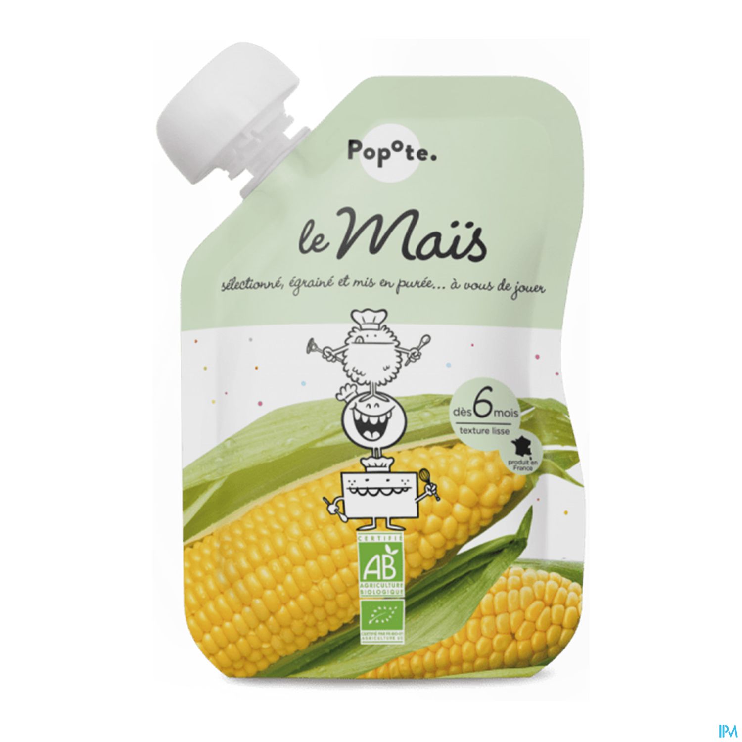 POPOTE PUREE MAIS 120G