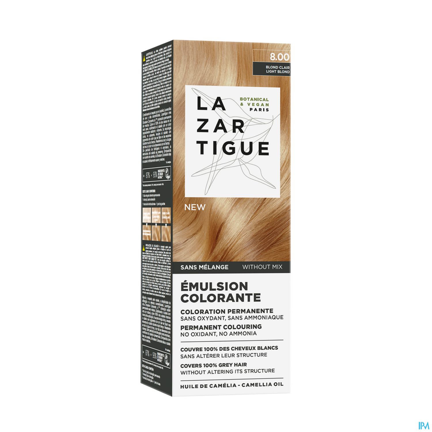 Lazartigue Emulsion Colorante 8.00 Blond Clair