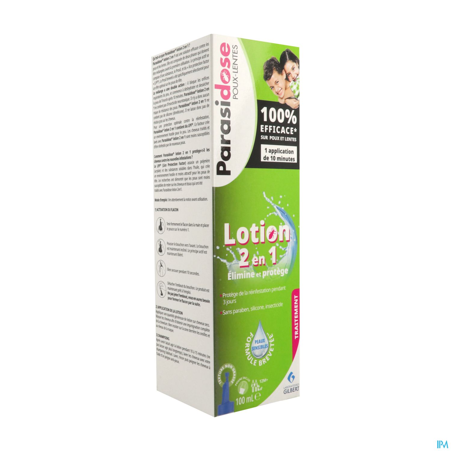 PARASIDOSE LOTION 2EN1 100ML