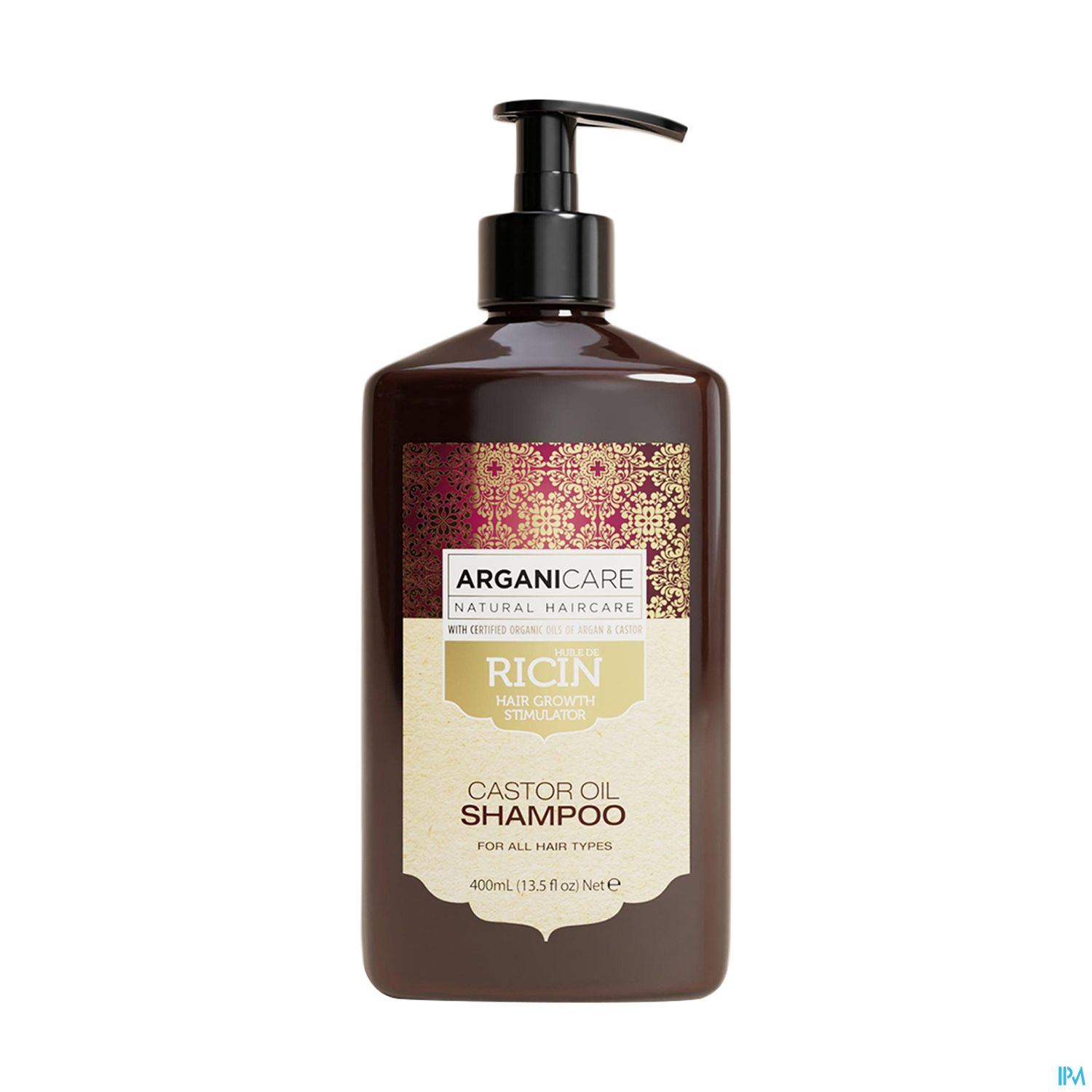 ARGANIC SHP RICIN CROISS CHEV400ML