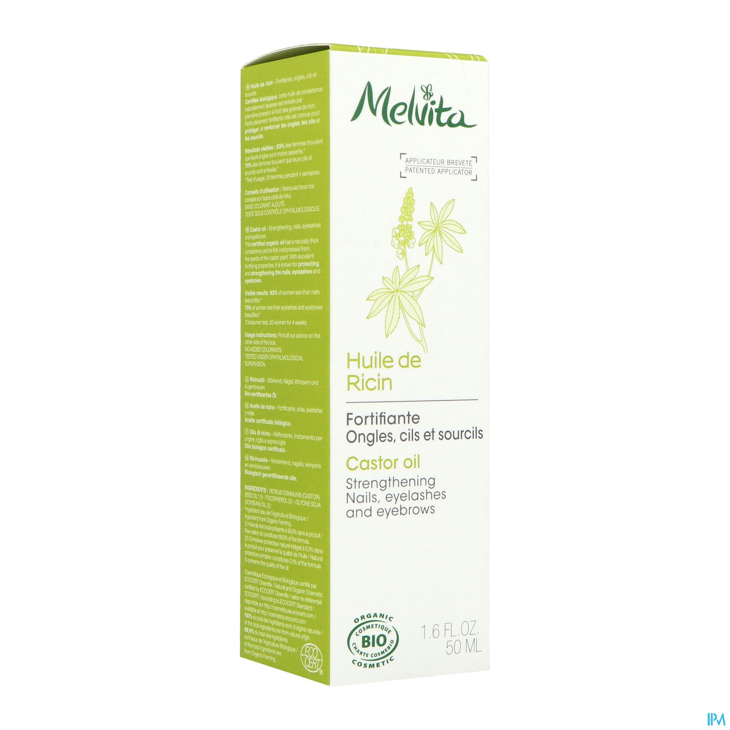 MELVITA HLE DE RICIN 50ML