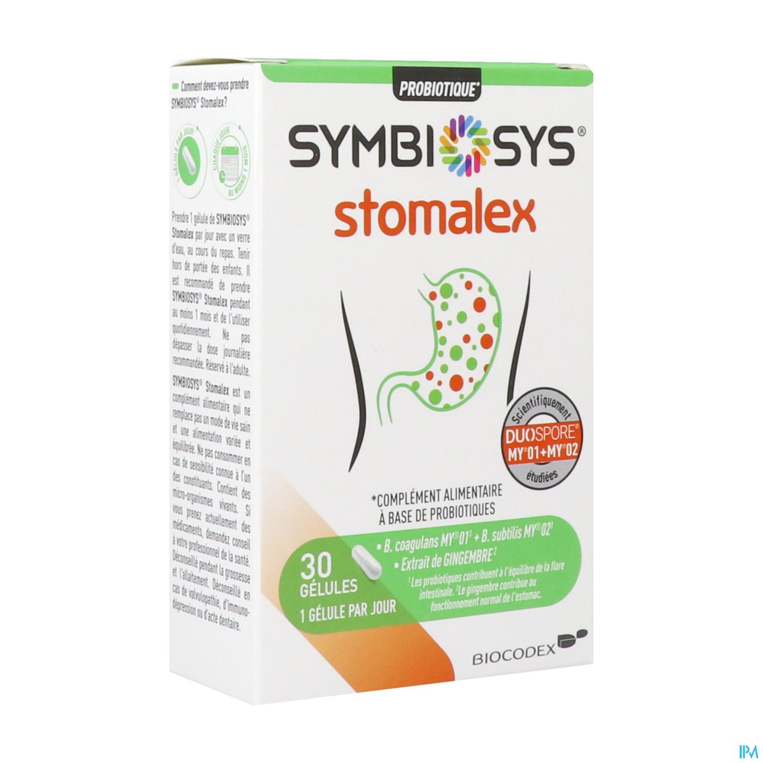 Symbiosys Stomalex Gelule 30