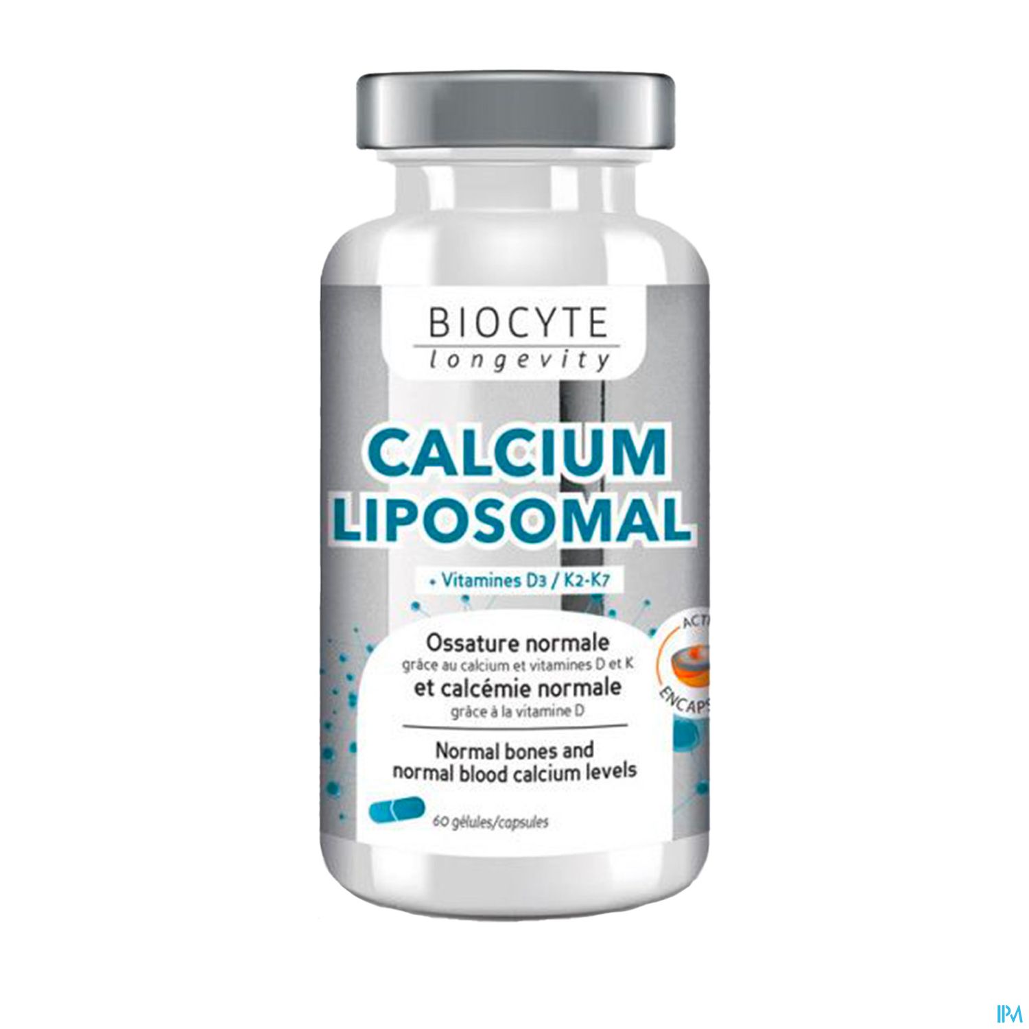 BIOCYTE CALCIUM D3 K2 GELUL 60