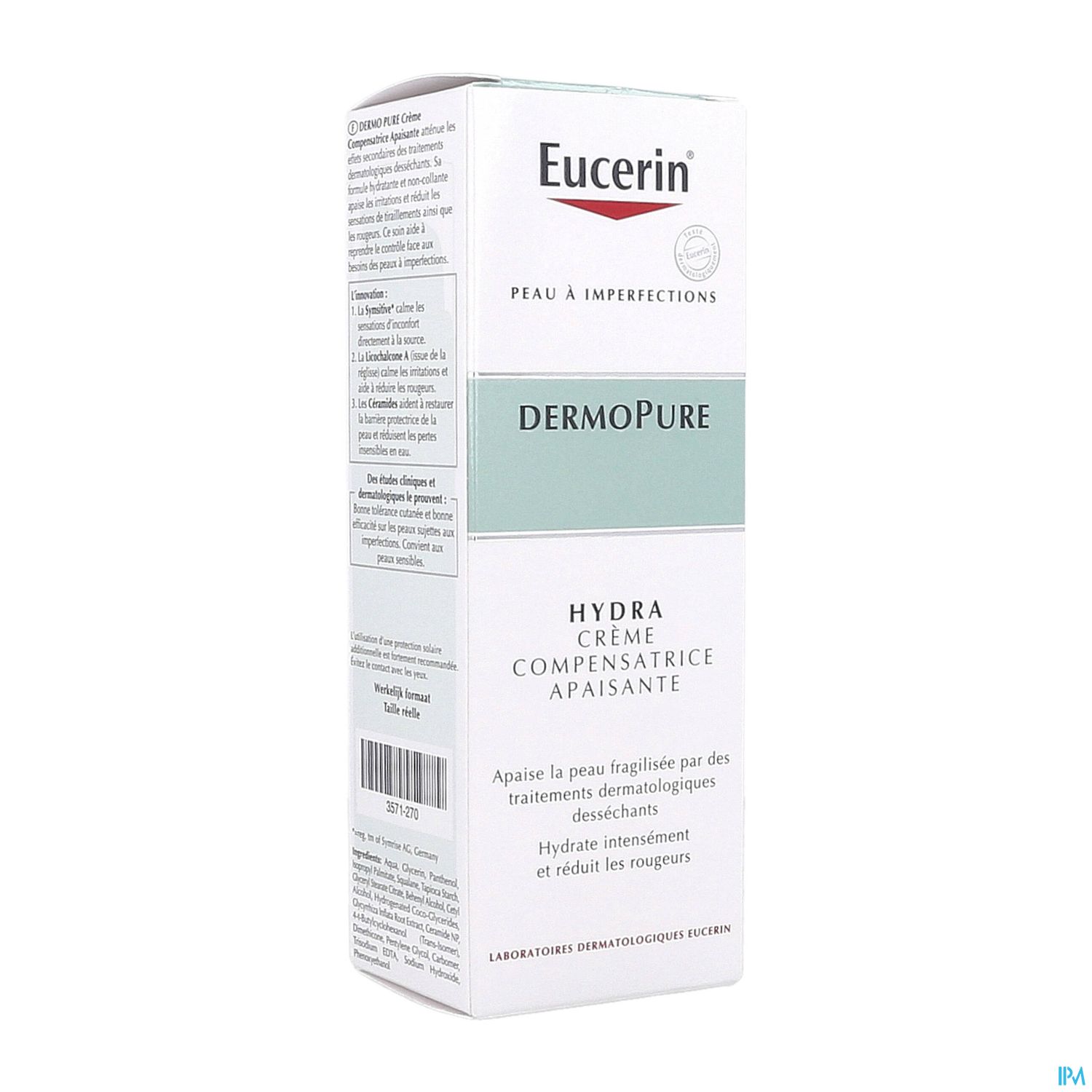 EUCERIN DERMOPURE HYDRA Cr Fl ppe/50ml
