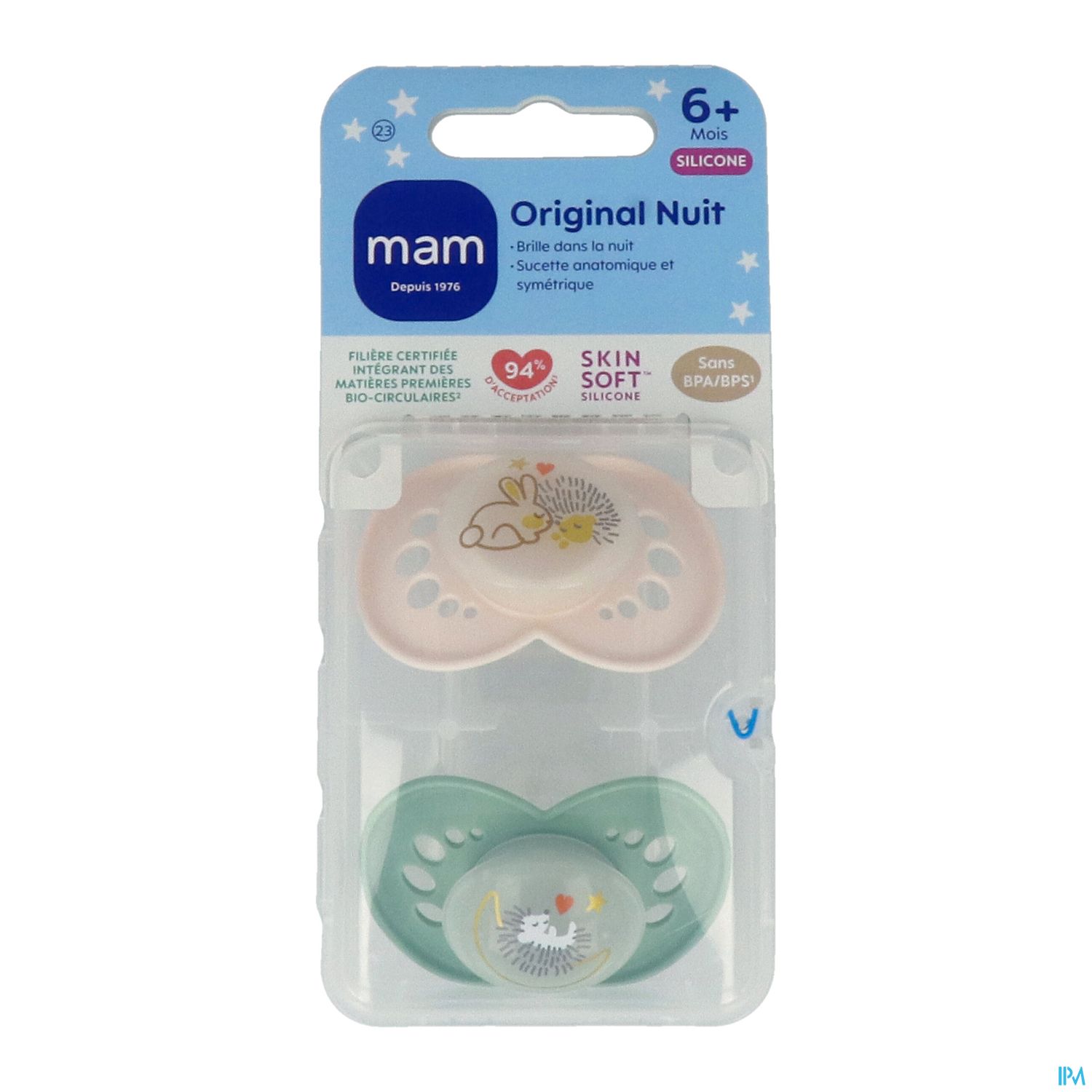 SUCET MAM ORIGINAL NUI SIL 6+M X2