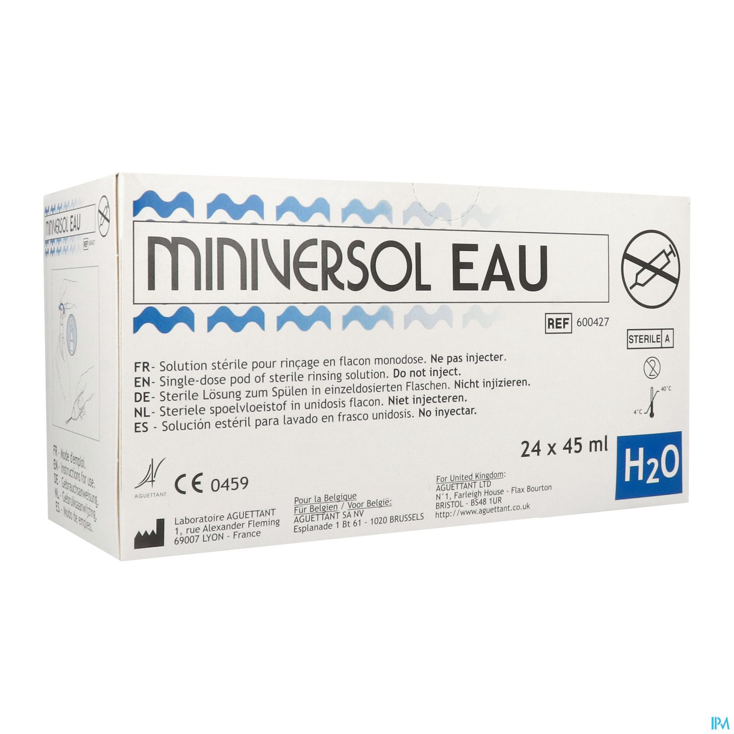 Miniversol Eau Purifiee 45ml 24
