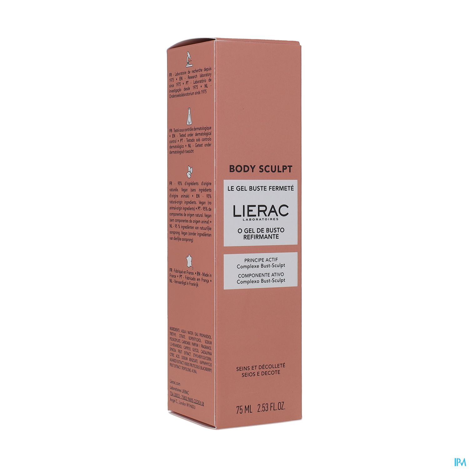 Lierac Body Sculpt Le Gel Buste Fermete Tube 75ml