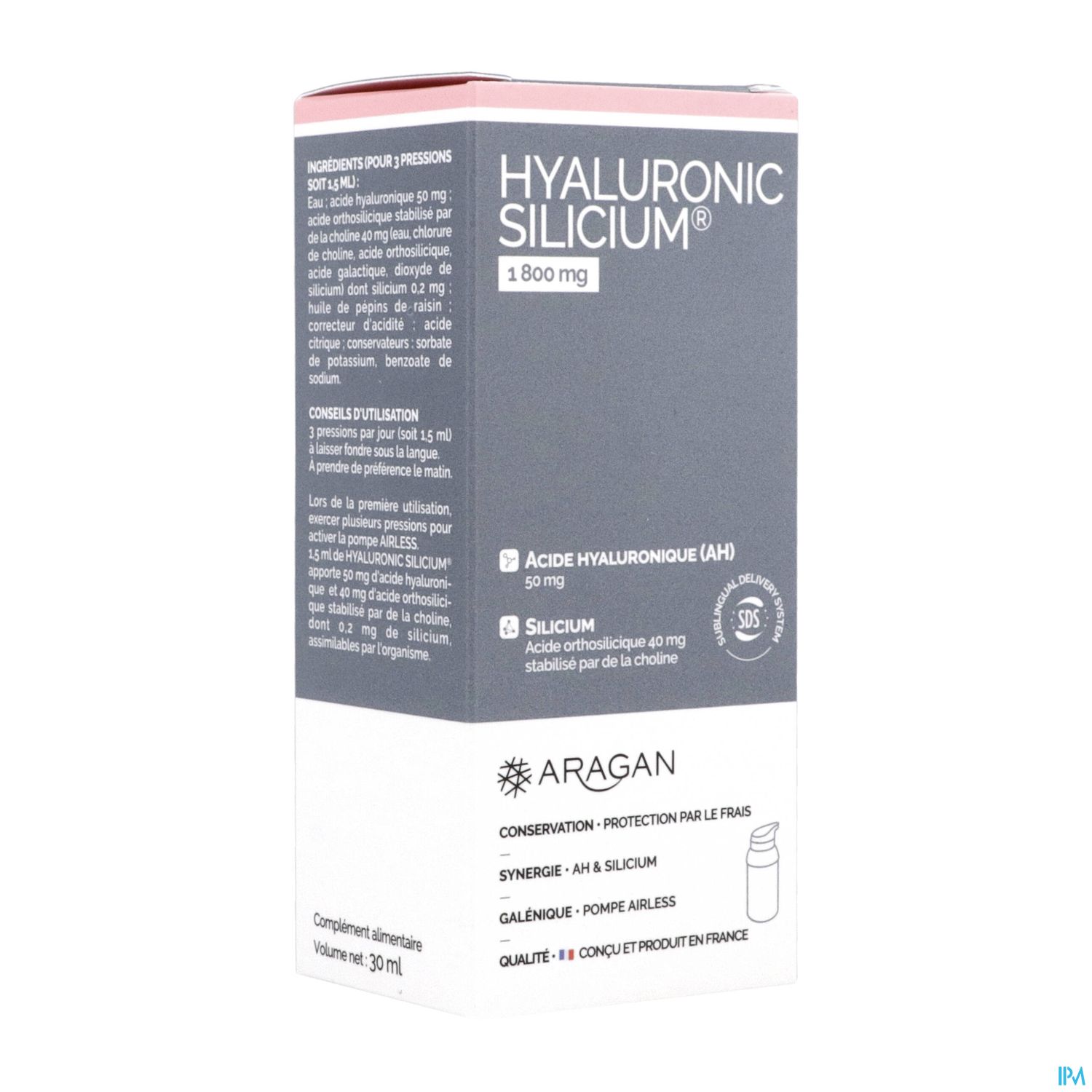ARAGAN HYALURONIC SILICIUM 30ML