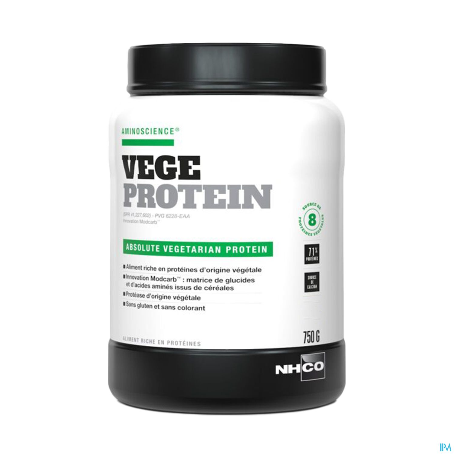 Nhco Vege Protein Cappuccino Poudre 750g