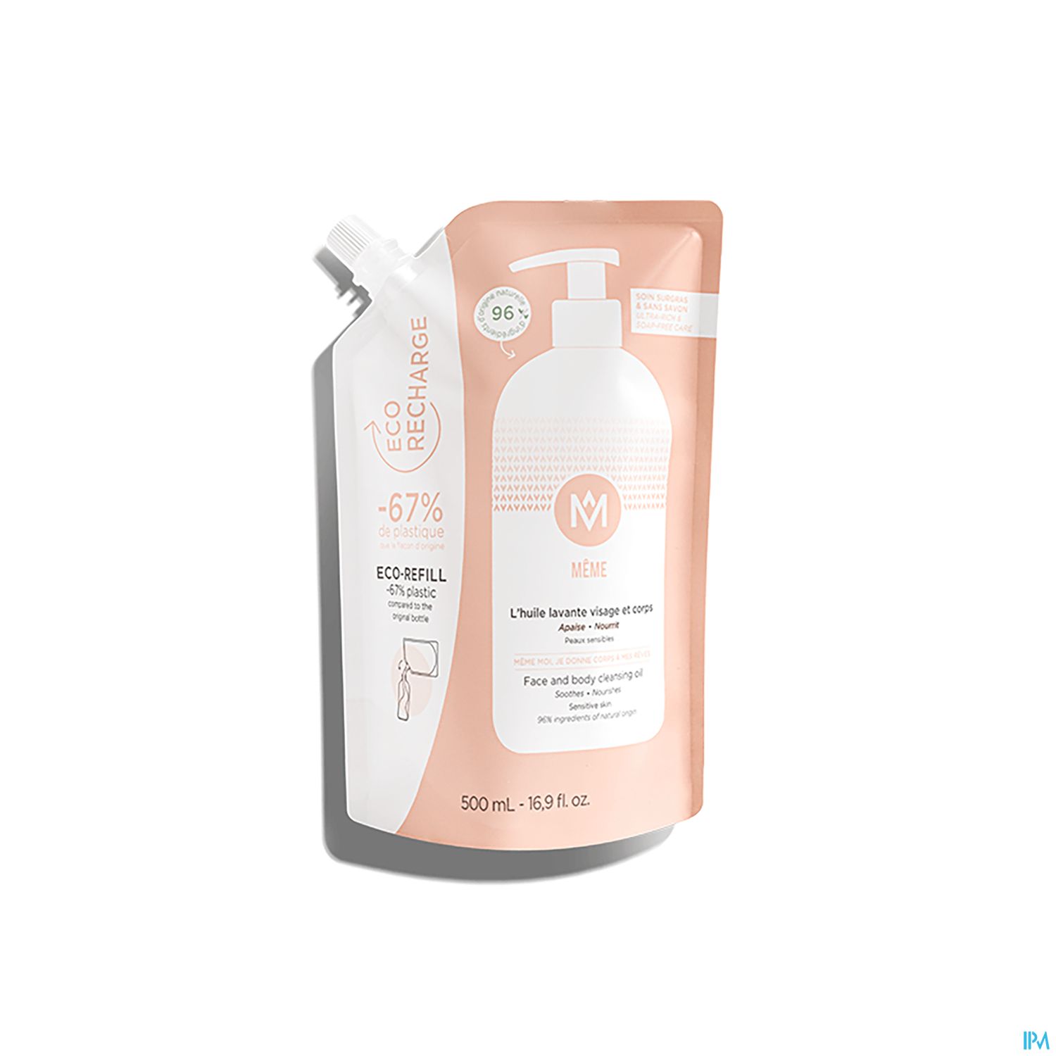MEME L'HUILE LAVANTE RECH 500ML