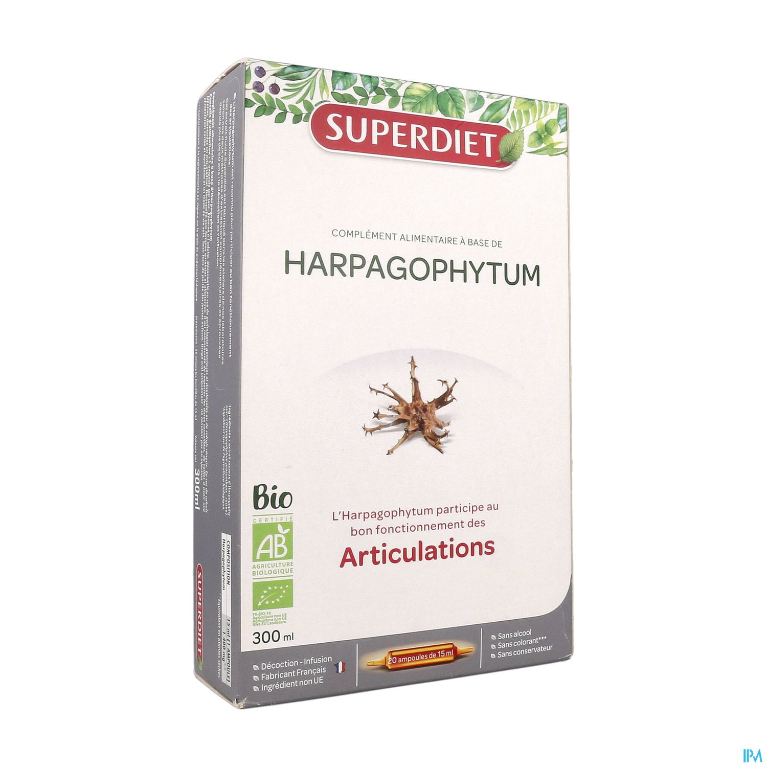 SUPERDIET HARPAGOPHYTUM AMP20