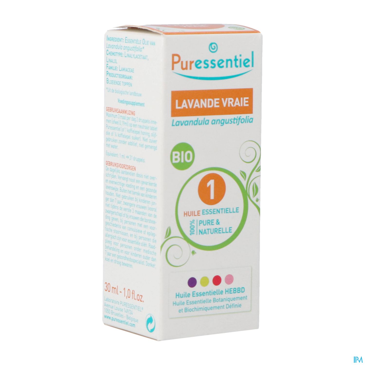 Puressentiel Huile Essentielle Lavande Vraie Bio 30ml