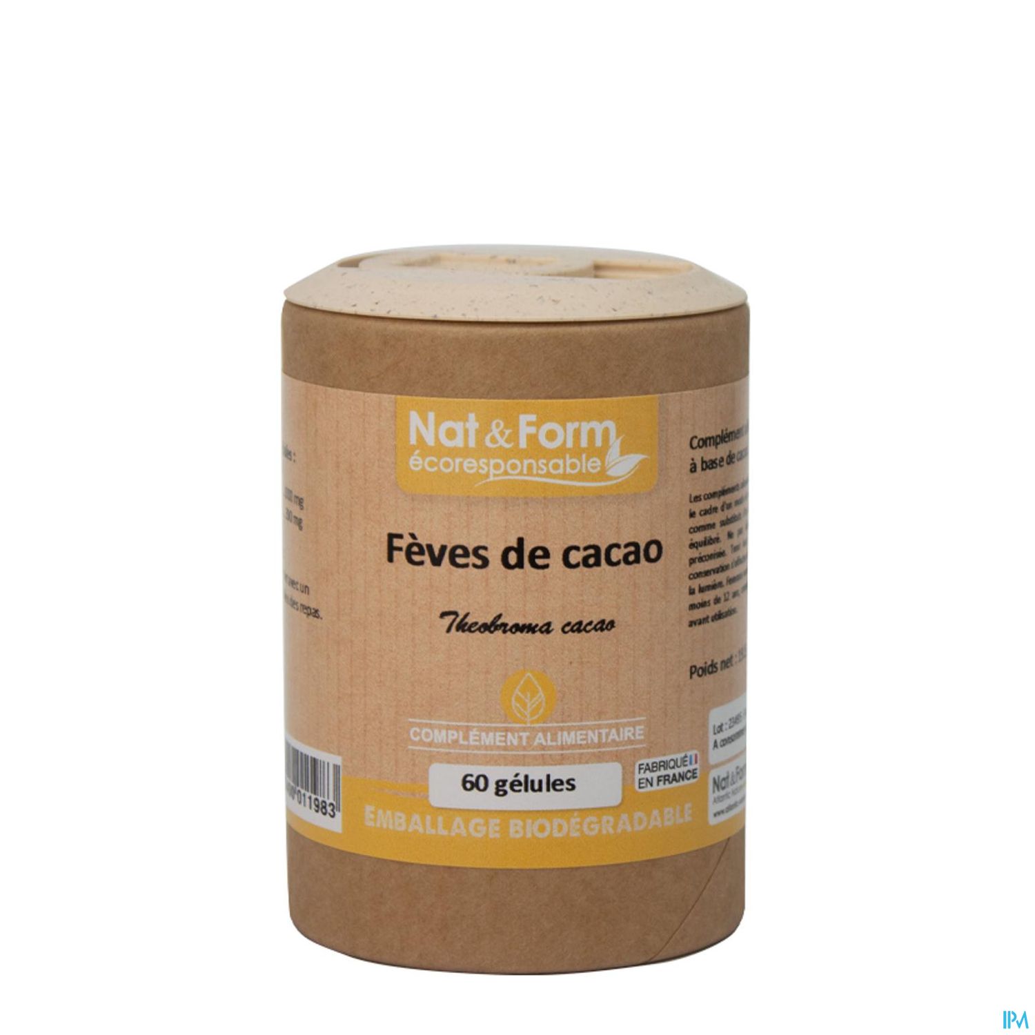 Nat Et Form Ecoresponsable Cacao Gelule 60