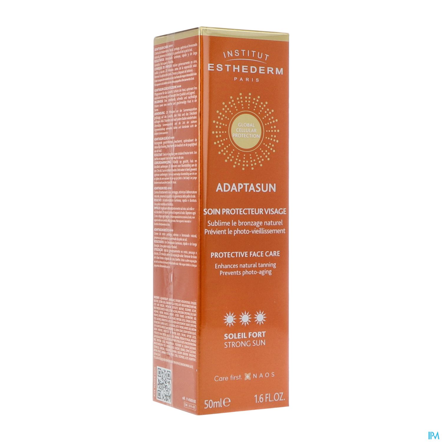 Esthederm Adaptasun Creme Visage Soleil Fort 50ml