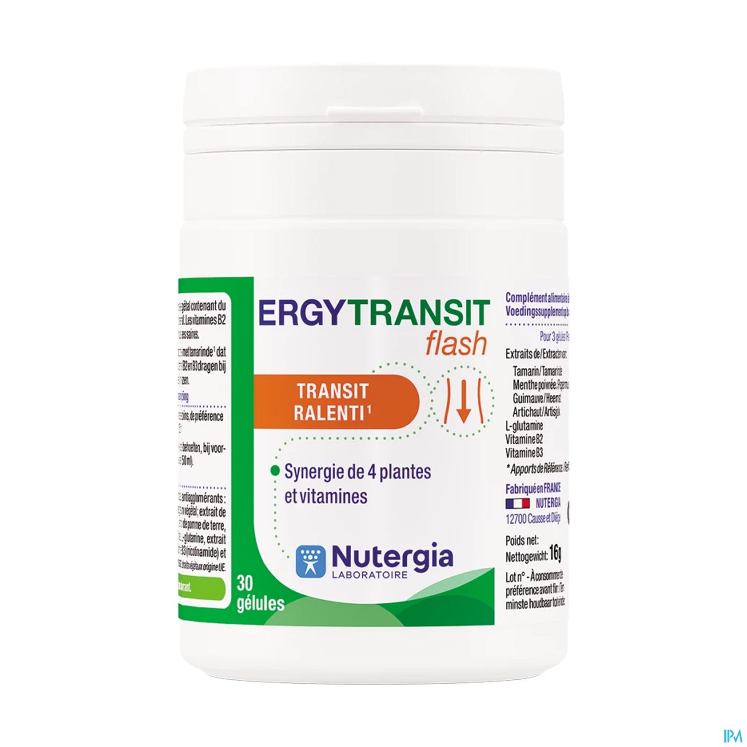 ERGYTRANSIT FLASH GELULE 30