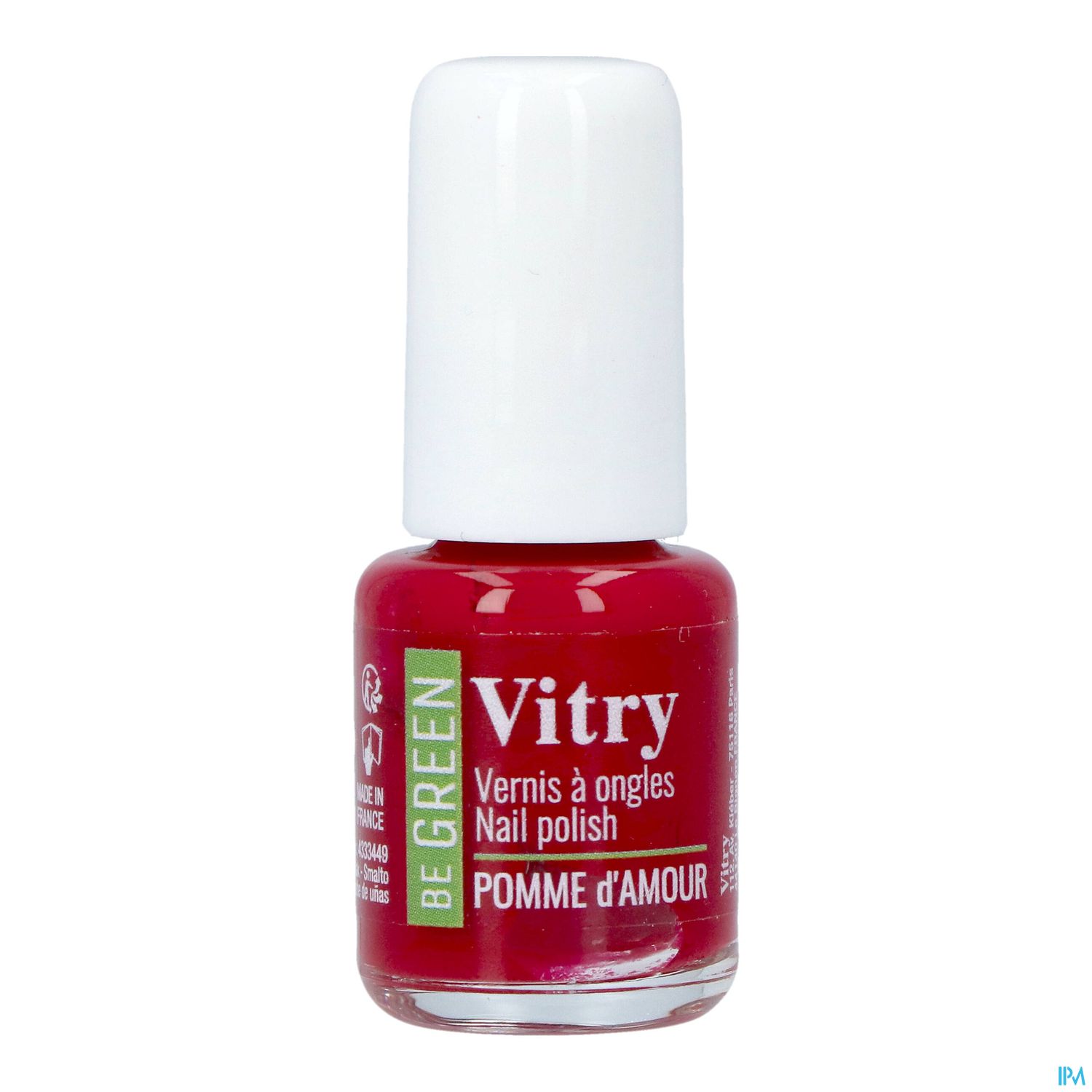 Vitry Be Green Vernis Ongles Pomme Amour 6ml