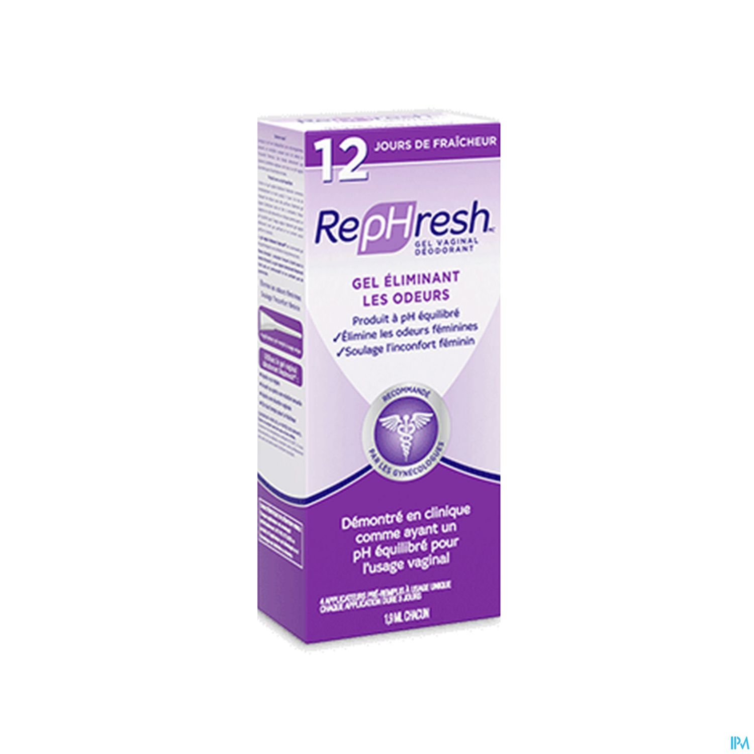 REPHRESH GEL VAGINAL BTE 3X5G