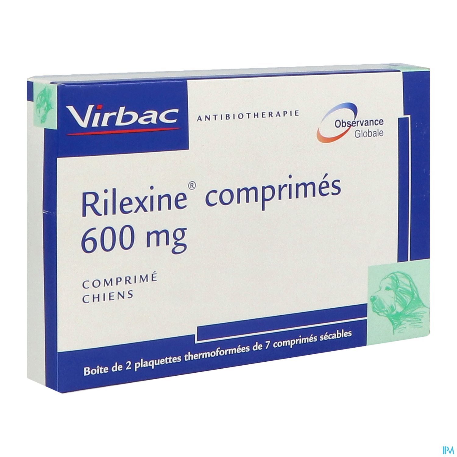 RILEXINE OBSERVANC CPR 600MG 14