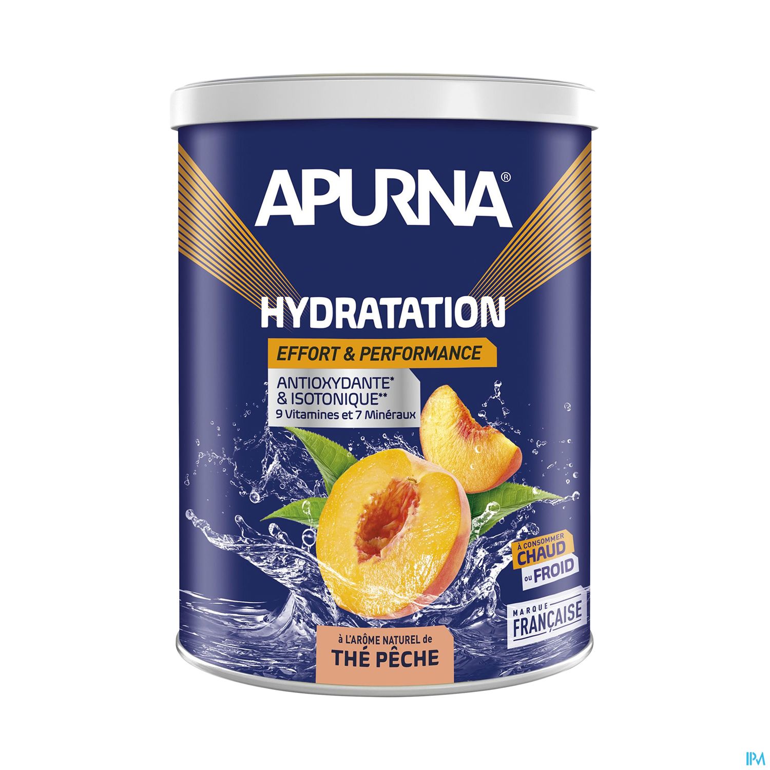 Apurna Boisson Hydratation The Peche Poudre 500g