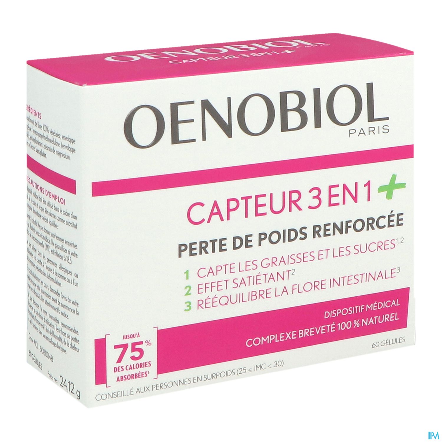 Oenobiol Capteur 3en1+ Gelule 60