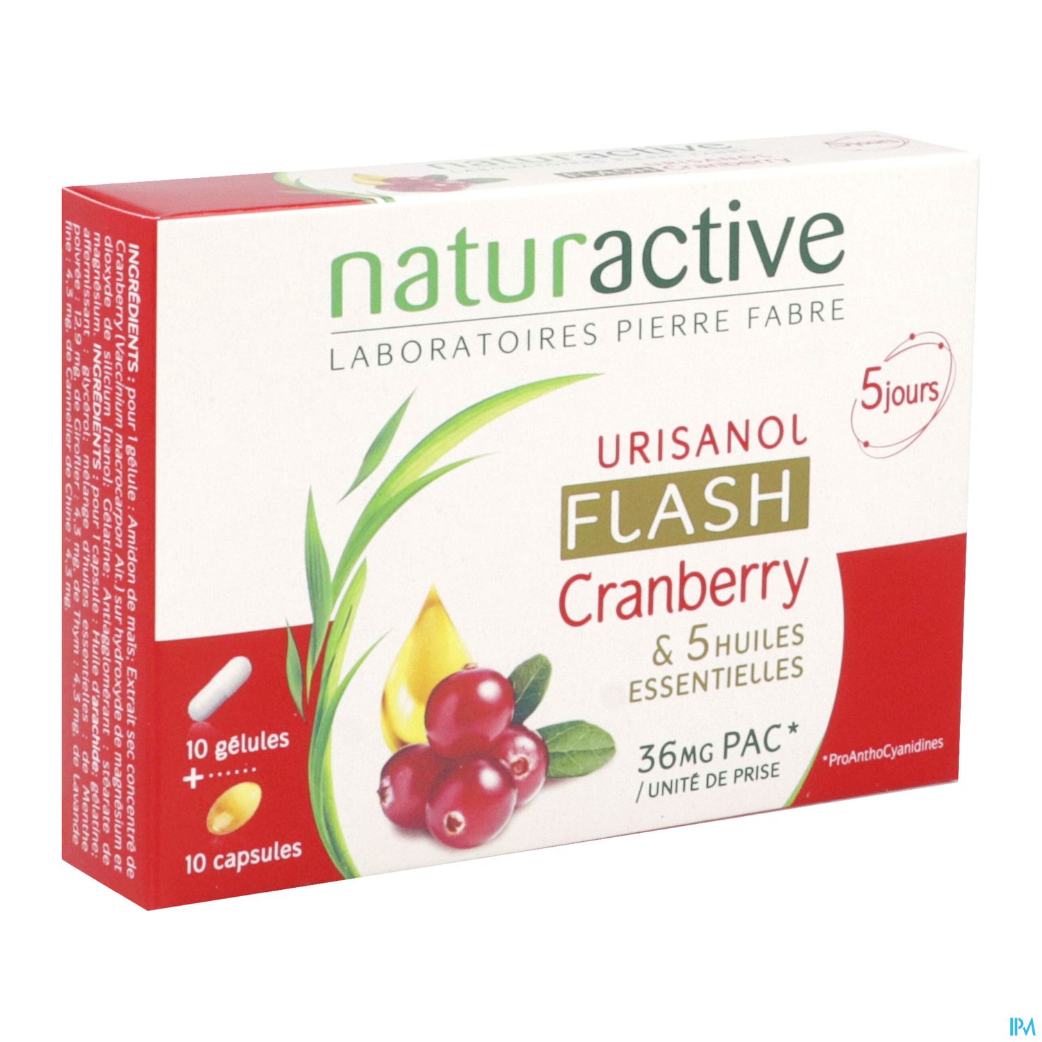 URISANOL FLASH 10GELUL+10CAPS