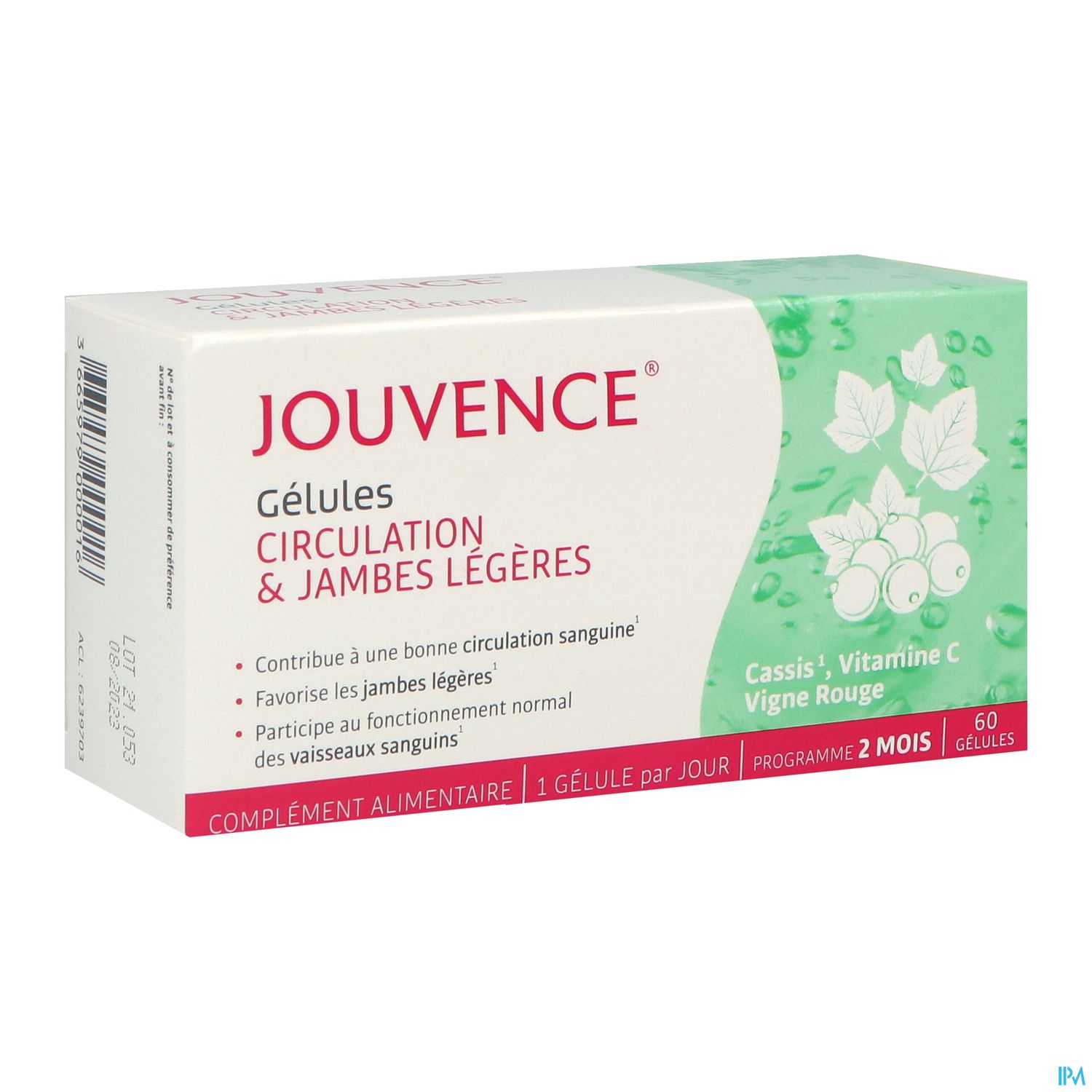 Abbe Soury Jouvence Circulation Gelule 60