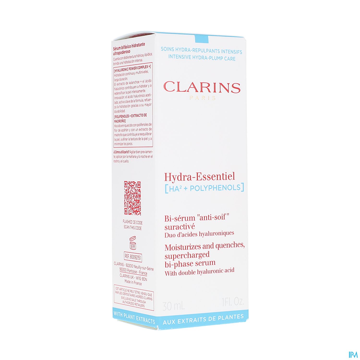 CLARINS HYD-ESS SERUM A/SOIF 30ML