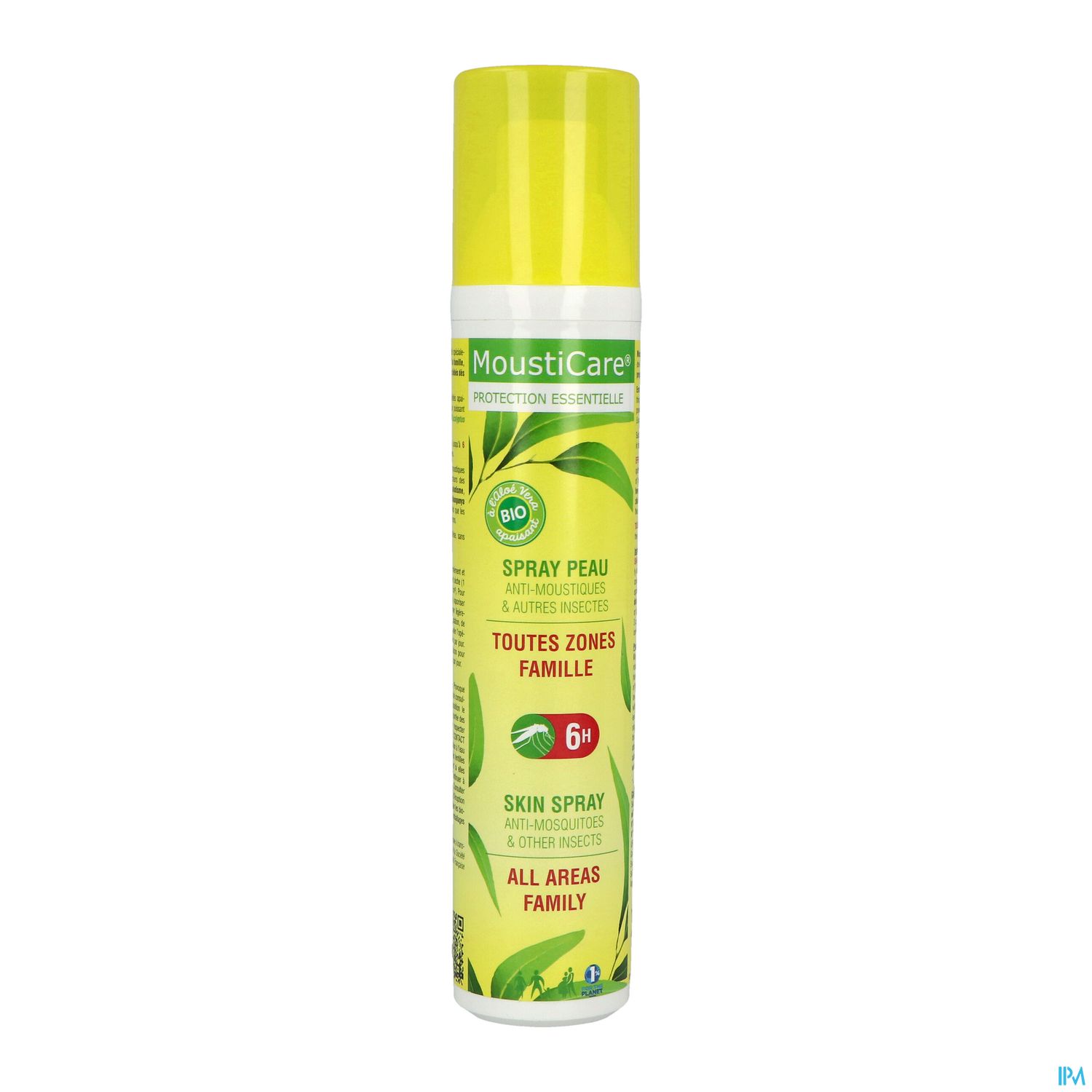 MOUSTICARE PEAU FAMIL SPR 125ML