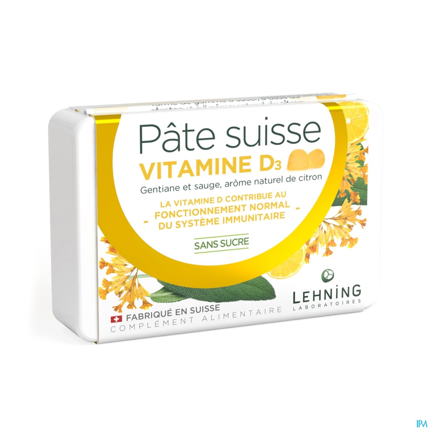 Pate Suisse Vitamine D Gommes A Sucer 40