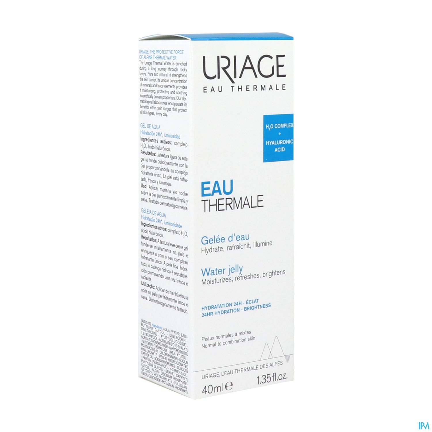 URIAGE EAU THERM GELEE EAU 40ML