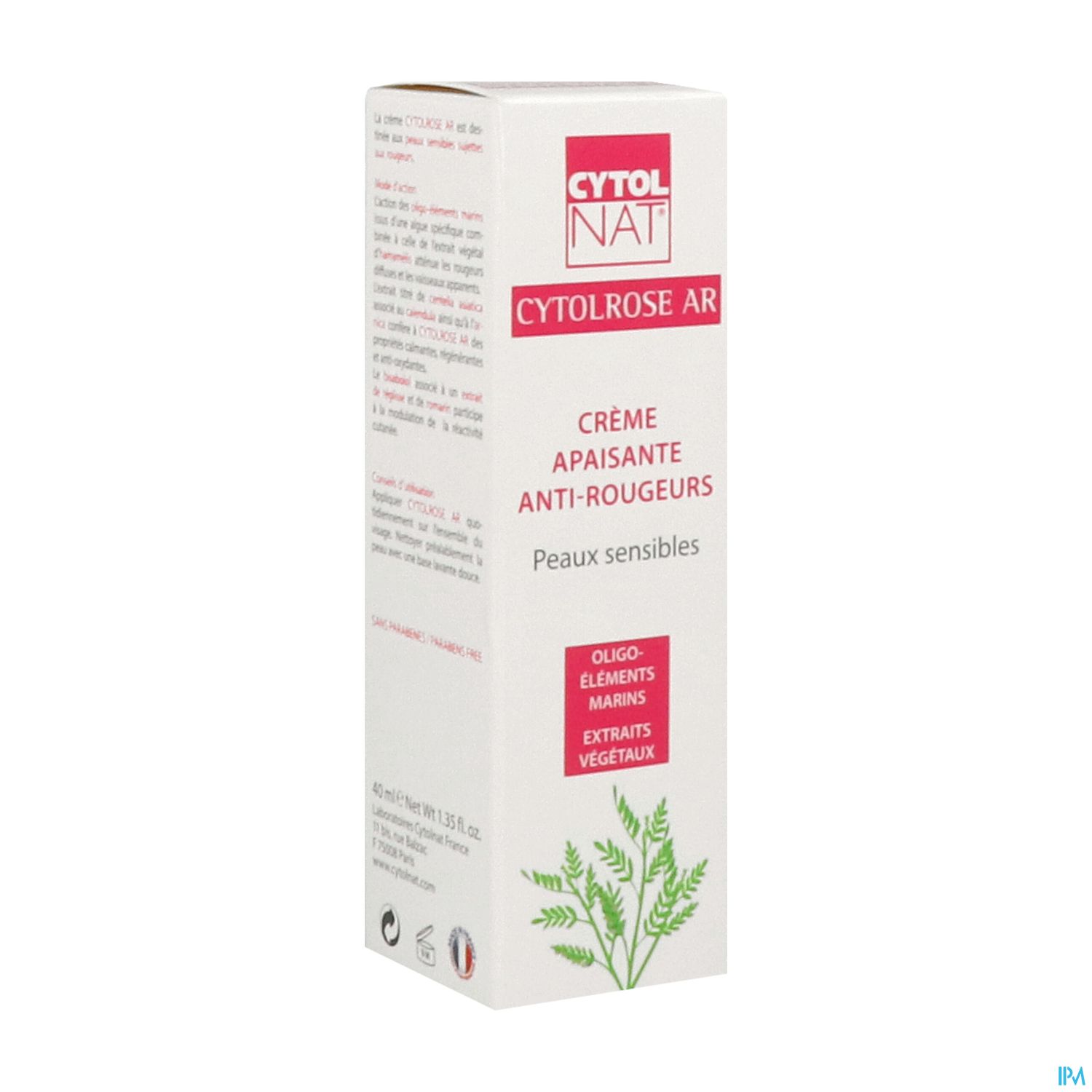 CYTOLROSE AR CR A/ROUGEUR 40ML