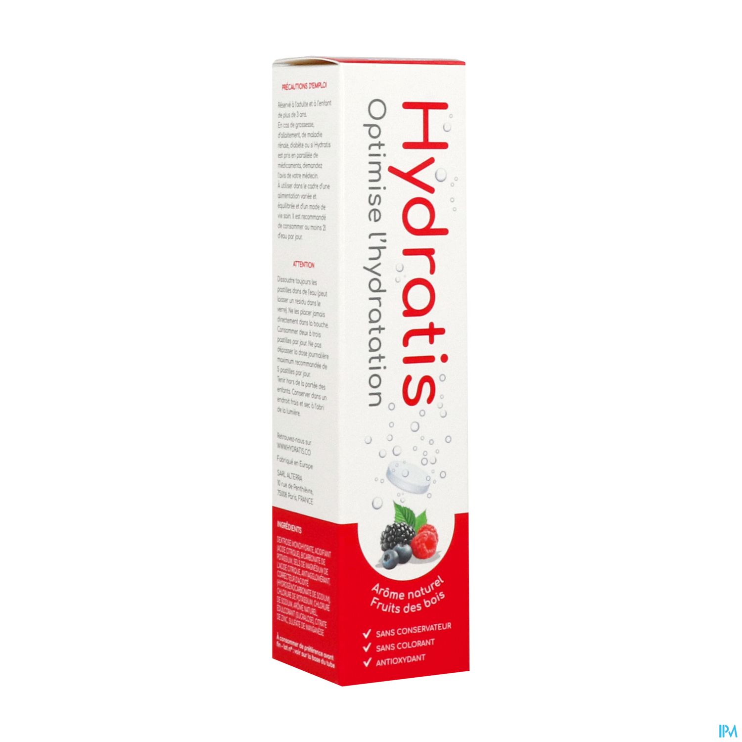 HYDRATIS FRUIT DES BOIS PAST EFF20