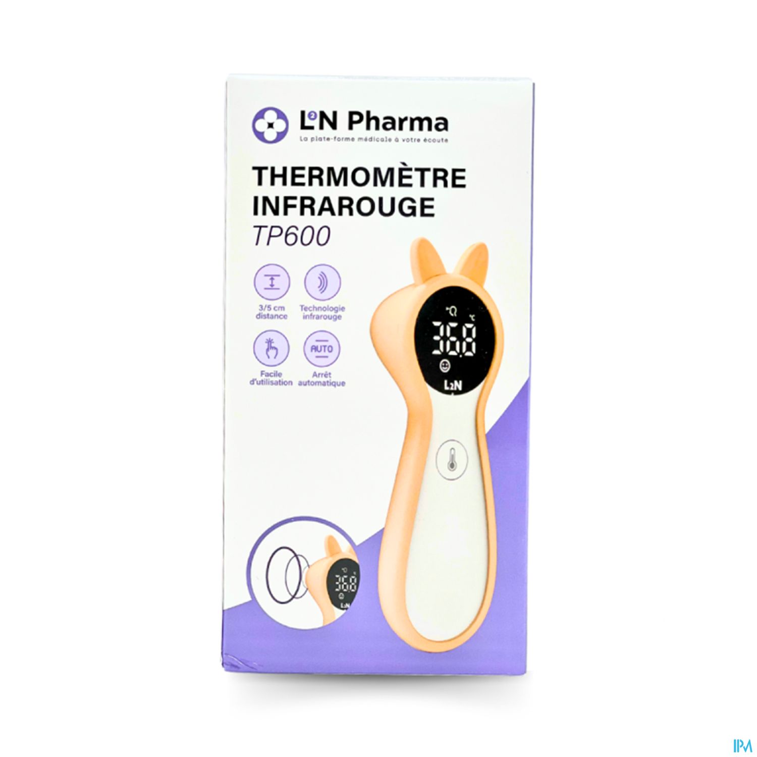 L2n Thermometre Infrarouge Orange
