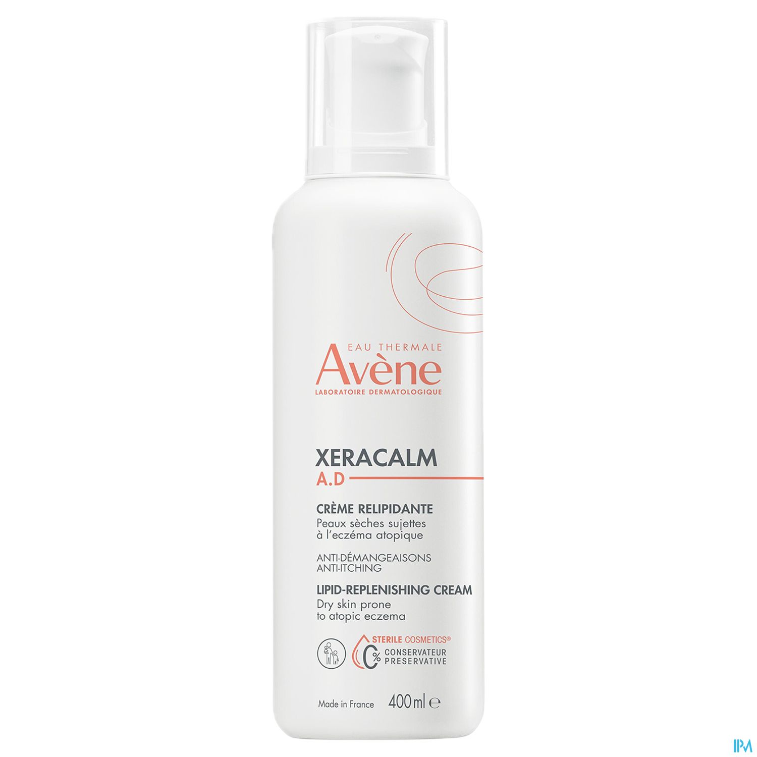 AVENE XERACALM AD CR RELIP 400ML