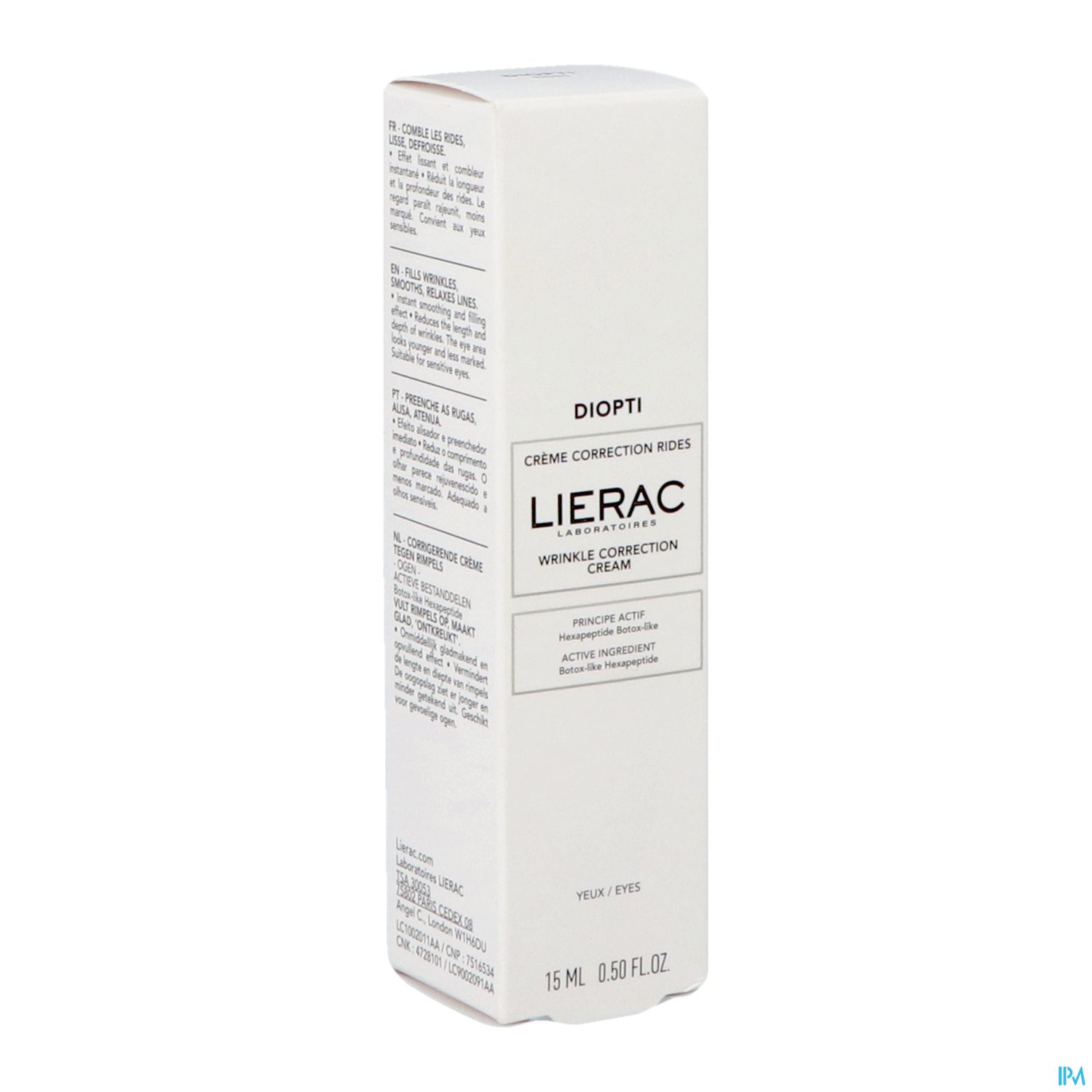 LIERAC CR COMB DIOPTIRIDE 15ML