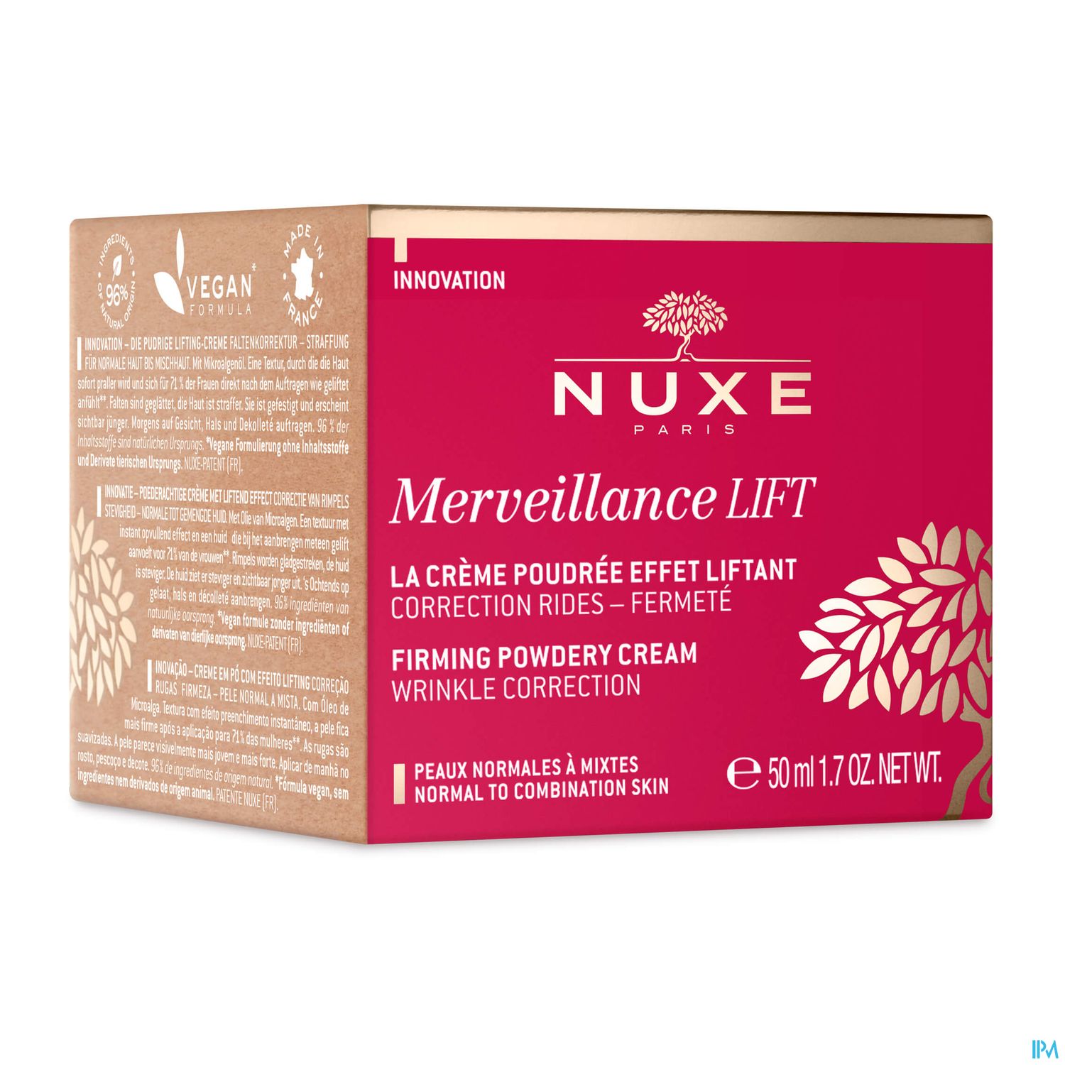 NUXE MERVEILLANCE LIFT CR PDR 50ML