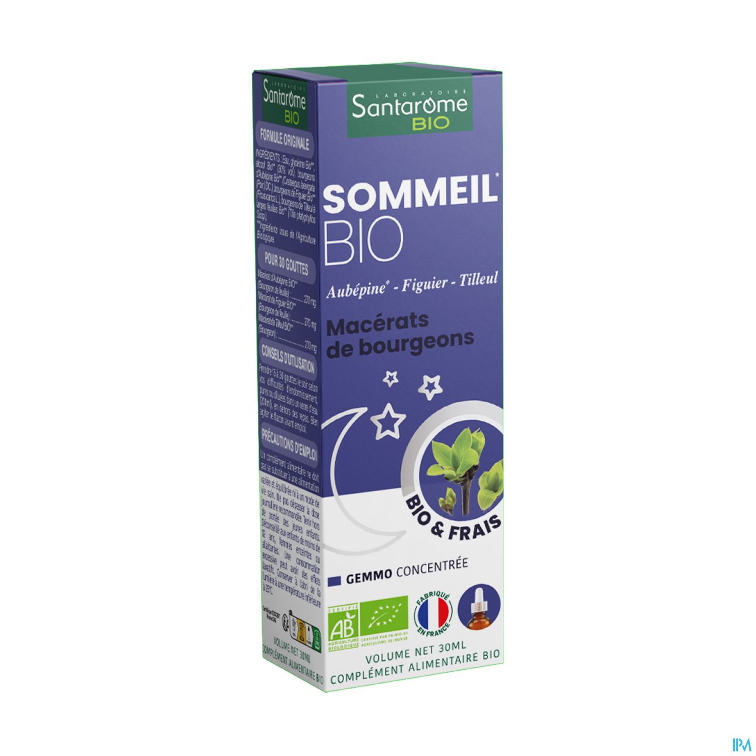 Santarome Bio Complexe Bourgeon Sommeil C14 30ml
