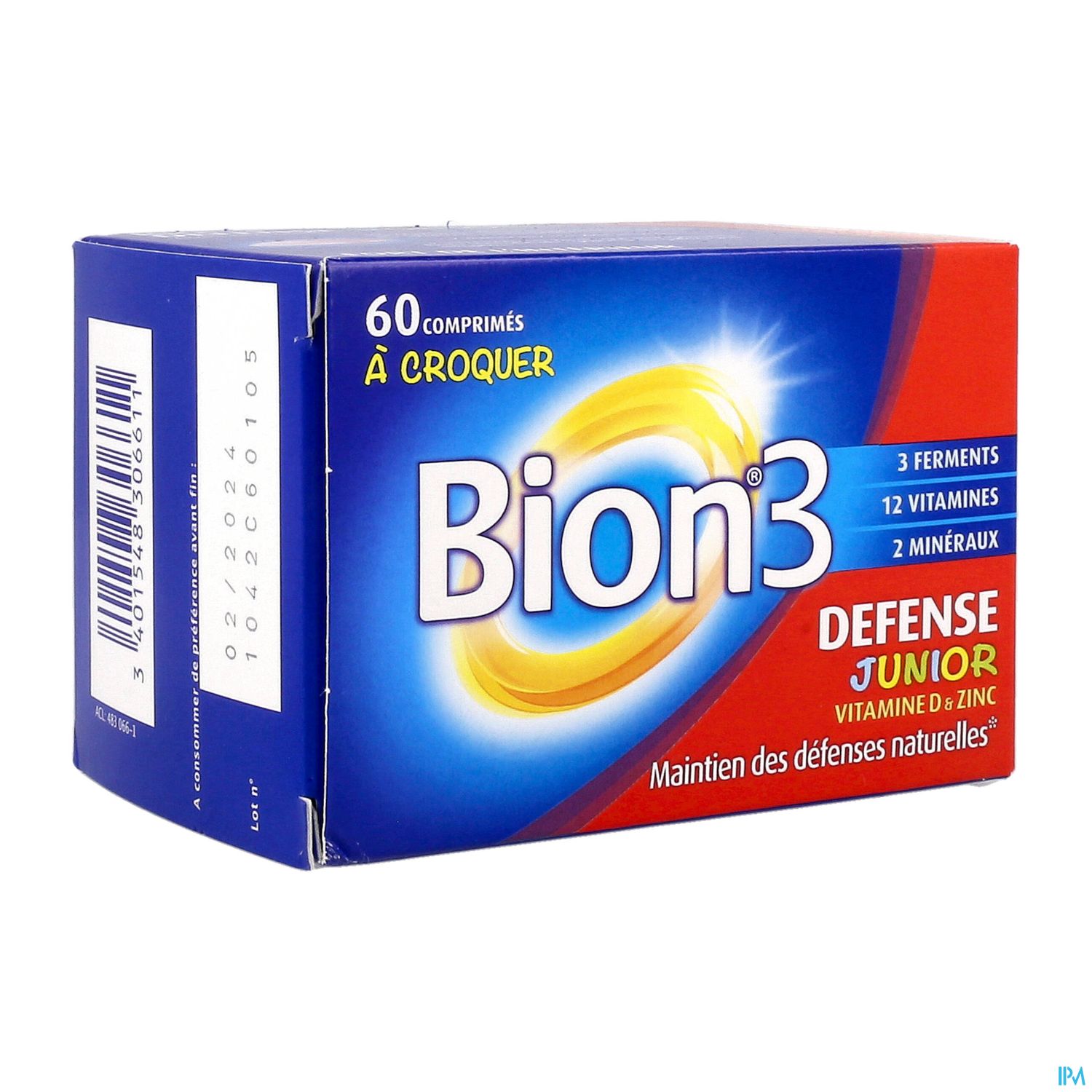 BION 3 DEFENSE DÈS 4ANS Cpr croq framb B/60