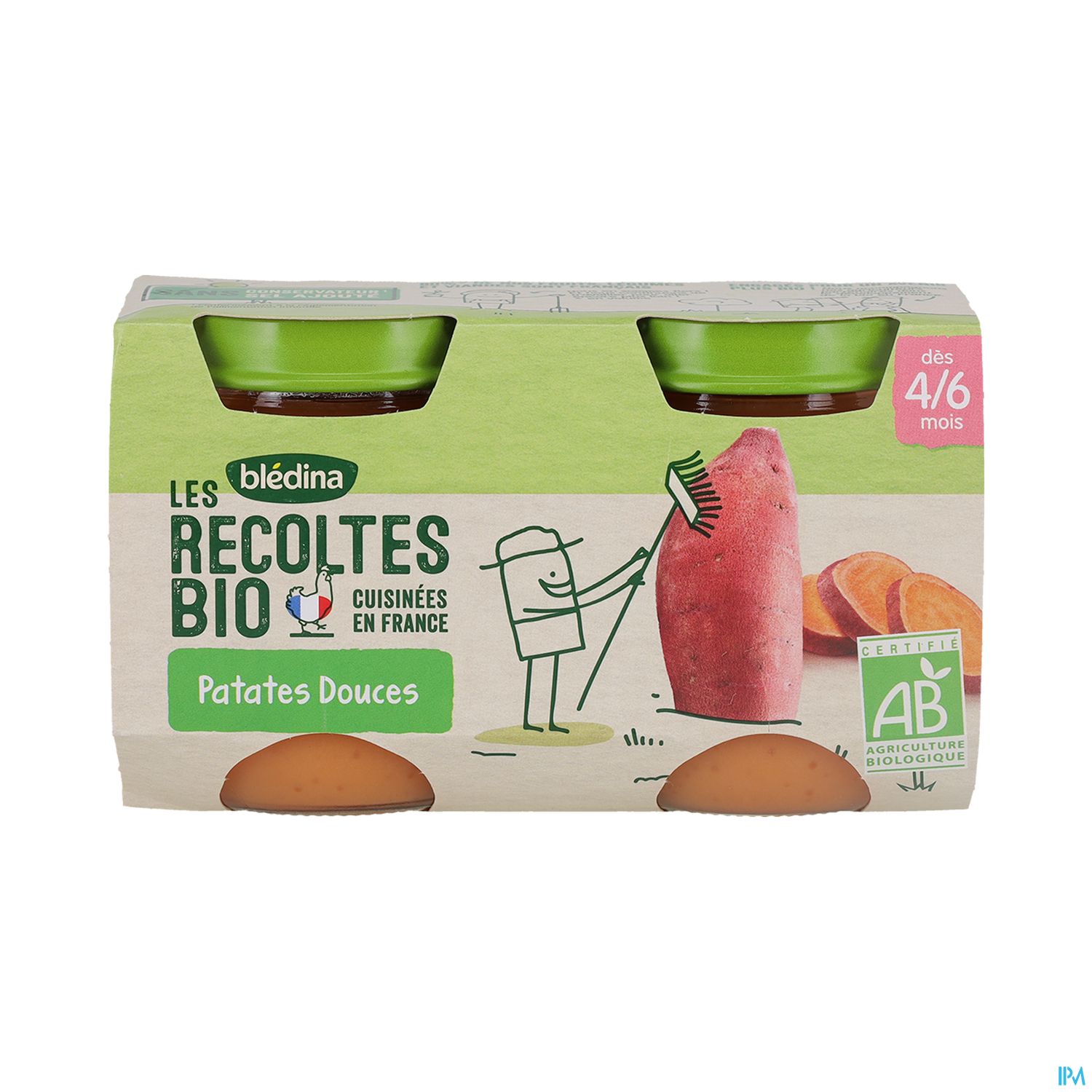 BLEDINA REC BIO PATATE DCE 130GX2