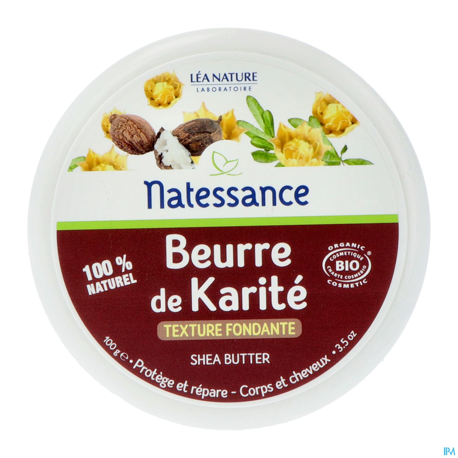NATESSANCE BEURRE KARITE BIO 100G