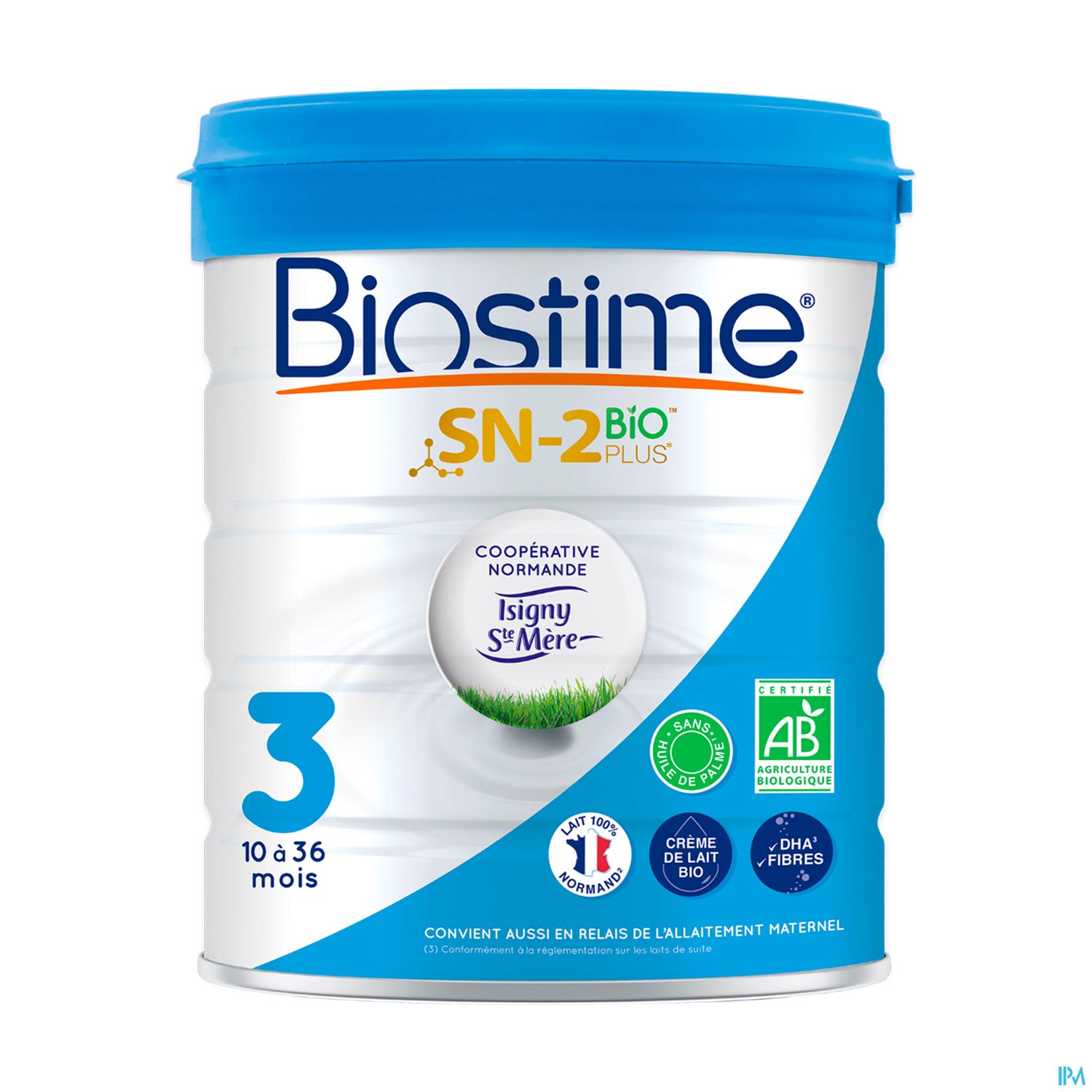 BIOSTIME LAIT BIO 3EME AGE 800G