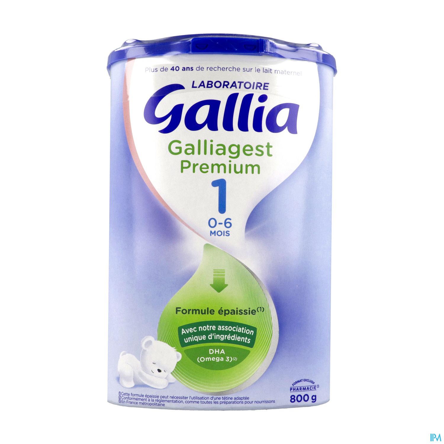 GALLIAGEST PREMIUM 1 LAIT PDR800G