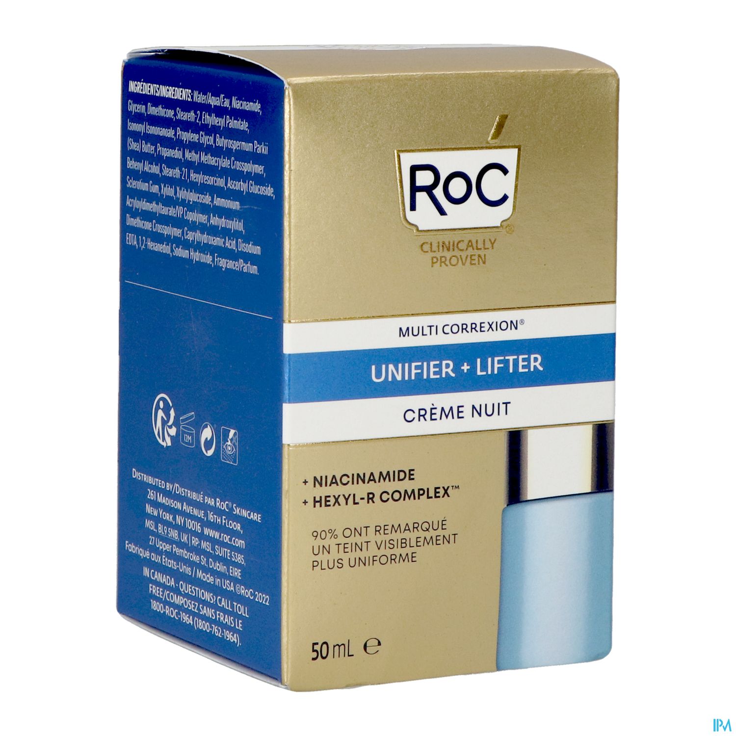 ROC MULTI CORREX UNIF CR NUIT 50ML