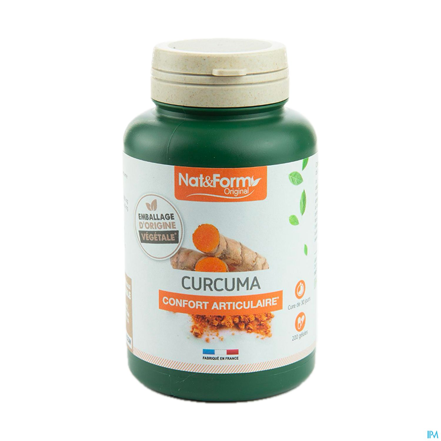 NAT&FORM ORIG CURCUMA MAD GELU200
