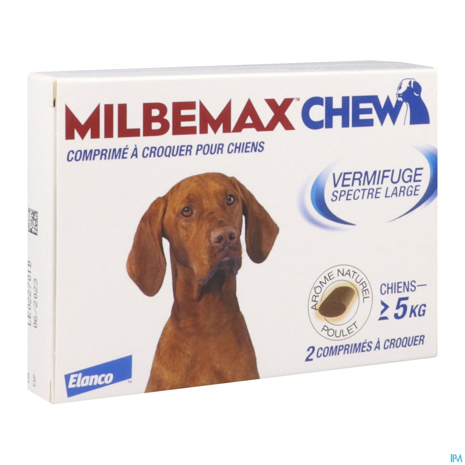 MILBEMAX CHEW CHIEN +5KG CPR 2